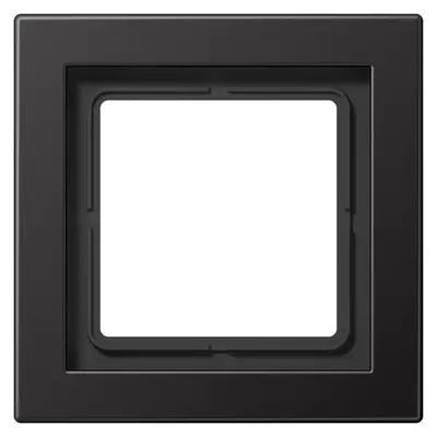 JUNG afdekraam 1-voudig LS DESIGN dark gelakt aluminium (ALD 2981 D)