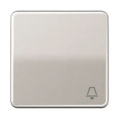 JUNG schakelwip met belsymbool CD500 platina (CD 590 K PT)