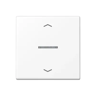JUNG schakelwip met controlevenster en pijlsymbolen voor HOME draadloze schakelaar A-range sneeuwwit mat (A 101 KO5P BF WWM)