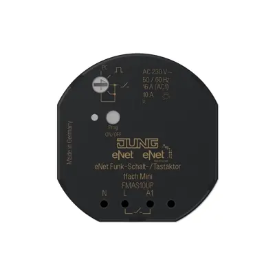 JUNG eNet schakel-puls actor mini 1-voudig radiografisch (FM AS 10 UP)