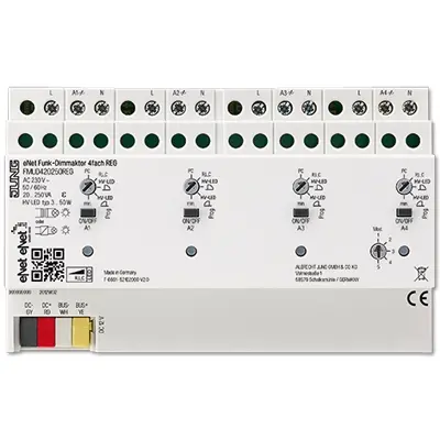 JUNG eNet radiografische dimactor 4-voudig DIN-rail montage (FM UD 420250 REG)