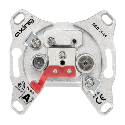 JUNG inbouw antennecontactdoos CATV / SAT einddoos 5,0 dB (BSD 21-01)