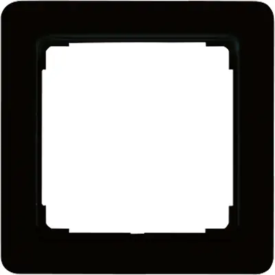 JUNG verloopplaat 50 x 50 mm CD500 zwart glans (CD 590 Z SW)