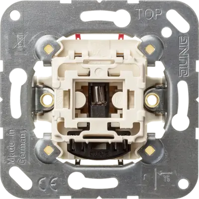 JUNG 2-polige schakelaar met controleverlichting (502 KOEU)