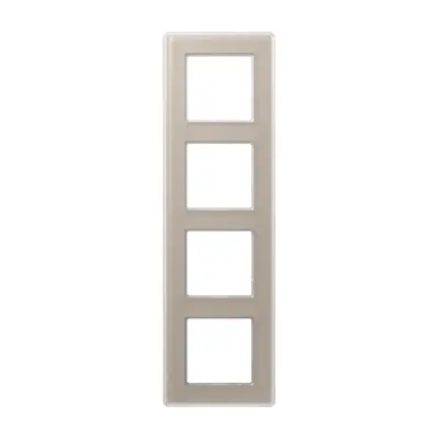 JUNG afdekraam 4-voudig A Viva champagne glas (AV 584 GLM CH)