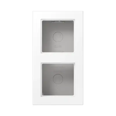 JUNG opbouwbak 2-voudig A550 sneeuwwit mat (A 5582 BF A WWM)