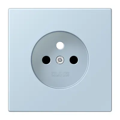 JUNG centraalplaat wandcontactdoos penaarde Safety+ outremer clair 208 (LC 1521 FKI PL-1 208)