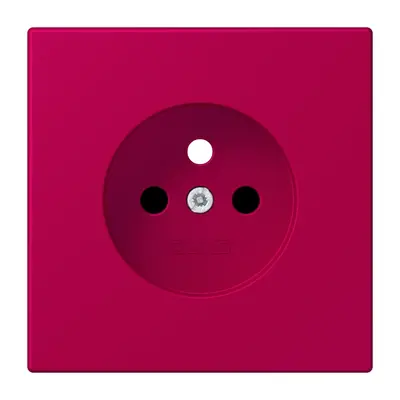 JUNG centraalplaat wandcontactdoos penaarde Safety+ rouge rubia 230 (LC 1521 FKI PL-1 230)
