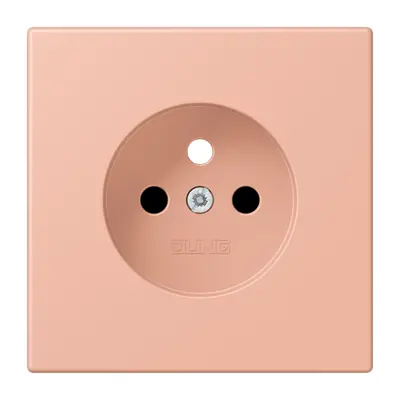 JUNG centraalplaat wandcontactdoos penaarde Safety+ rose clair (LC 1521 FKI PL-1 231)