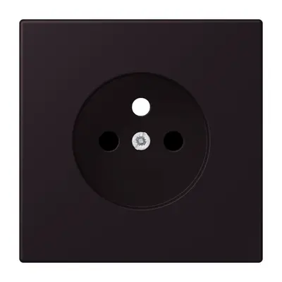 JUNG centraalplaat wandcontactdoos penaarde Safety+ noir d' ivoire 248 (LC 1521 FKI PL-1 248)