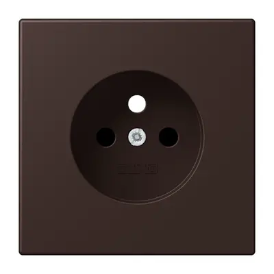 JUNG centraalplaat wandcontactdoos penaarde Safety+ terre d'ombre brulee 59 252 (LC 1521 FKI PL-1 252)