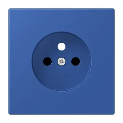 JUNG centraalplaat wandcontactdoos penaarde Safety+ bleu outremer 59 253 (LC 1521 FKI PL-1 253)