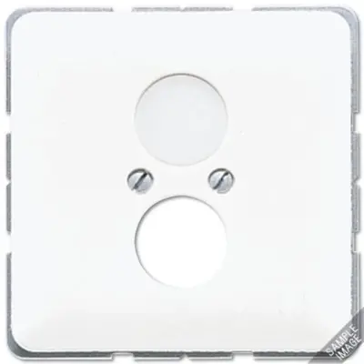 JUNG Centraalplaat BNC/TNC Creme D (562 N)