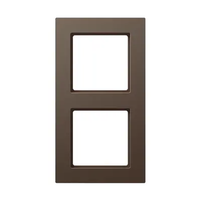 JUNG afdekraam 2-voudig A550 mokka (A 5582 BF MO)