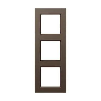 JUNG afdekraam 3-voudig A550 mokka (A 5583 BF MO)