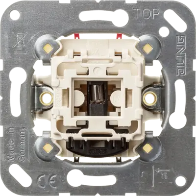 JUNG 2-polige schakelaar controleverlichting (502 KOEU)