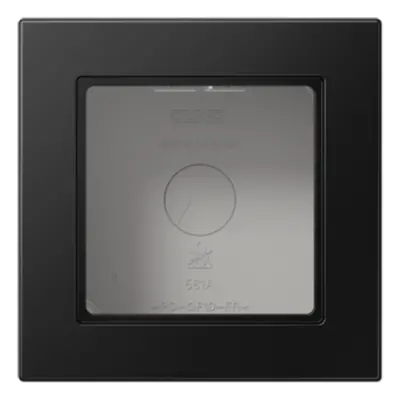 JUNG opbouwbak 1-voudig A550 grafietzwart mat (A 5581 BF A SWM)