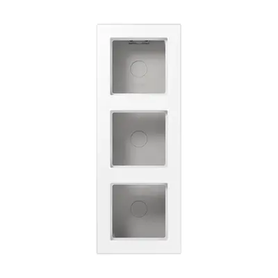 JUNG opbouwbak 3-voudig A550 alpine wit (A 5583 BF A WW)