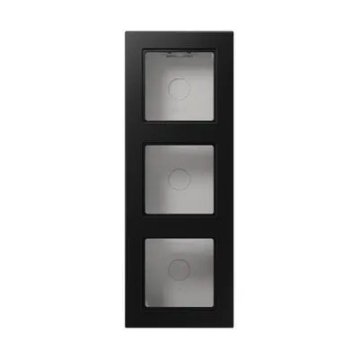 JUNG opbouwbak 3-voudig A550 grafietzwart mat (A 5583 BF A SWM)