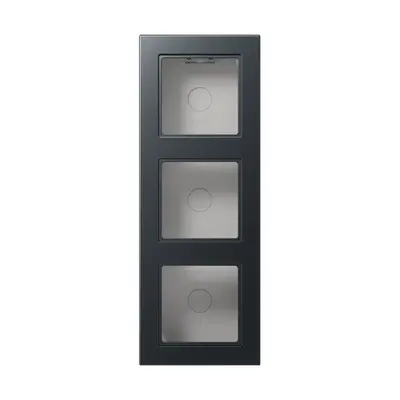 JUNG opbouwbak 3-voudig A550 antraciet mat (A 5583 BF A ANM)