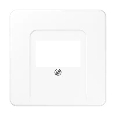 JUNG centraalplaat multimedia CD500 alpine wit (CD 569 T WW)