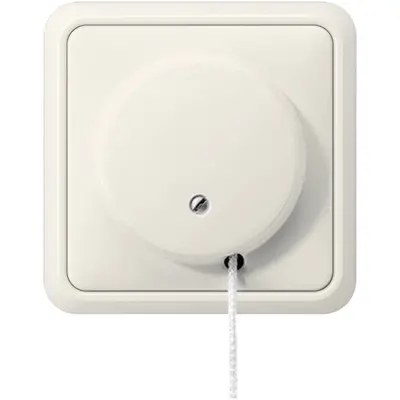 JUNG trekschakelaar wissel met afdekraam CD500 creme (5506 ZU)