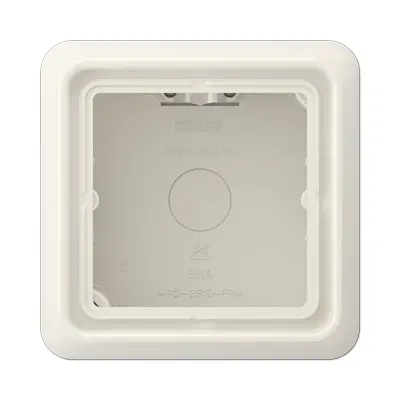 JUNG opbouwbak 1-voudig CD500 creme (CD 581 A W)
