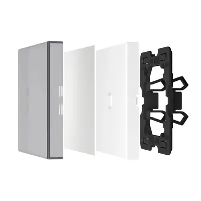 JUNG schakelwip transparant LS990 (LS 990 NA GL)