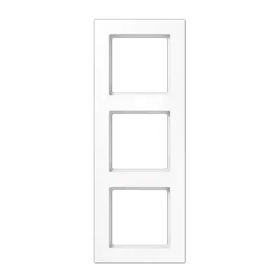 JUNG afdekraam 3-voudig A Creation alpine wit (AC 583 WW)