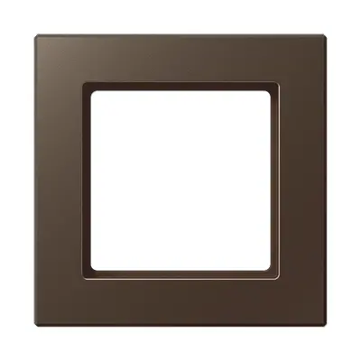 JUNG afdekraam 1-voudig A Creation mokka (AC 581 MO)