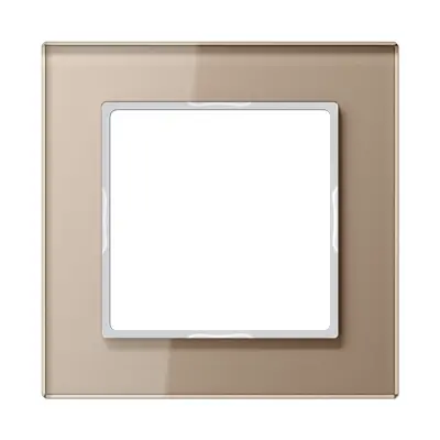 JUNG afdekraam 1-voudig A Creation champagne glas (AC 581 GL CH)