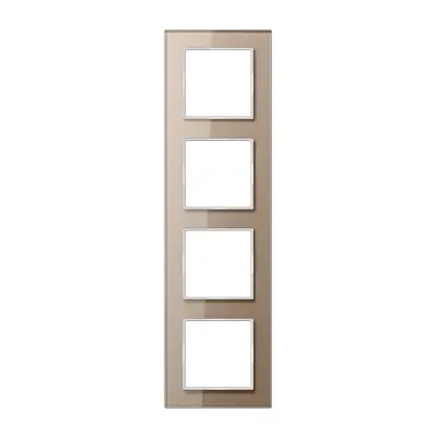 JUNG afdekraam 4-voudig A Creation champagne glas (AC 584 GL CH)