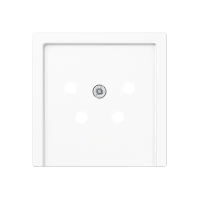 JUNG centraalplaat telefoon 4-polig A-range alpine wit (A 561 NTF WW)