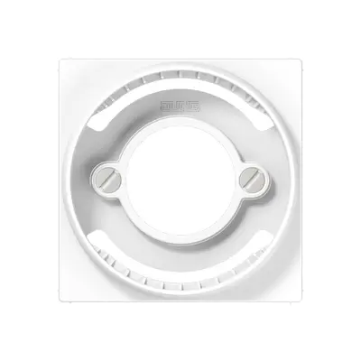 JUNG centraalplaat voor lichtsignalen A-range alpine wit (A 537 BFPL WW)