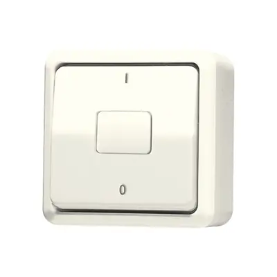 JUNG opbouw 2-polige schakelaar 10A AP600 creme (602 A)