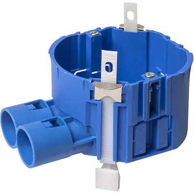 ABB Haf 50 mm hollewand inbouwdoos met dubbele spruit 16/19/20 mm (HW52-F)