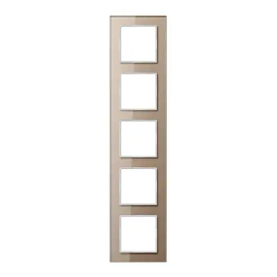 JUNG afdekraam 5-voudig A Creation champagne glas (AC 585 GL CH)