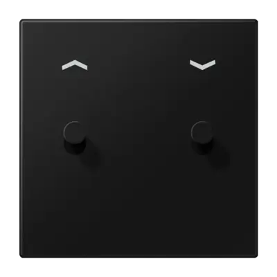 JUNG wip tbv jaloezieschakelaar kegel LS1912 grafietzwart mat (AL 12-5 P SWM K 08)