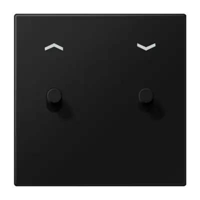 JUNG wip tbv jaloezieschakelaar cilinder LS1912 grafietzwart mat (AL 12-5 P SWM R 08)