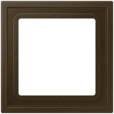 JUNG afdekraam 1-voudig LS ZERO thermoplast messing antiek (LSZ ME 981 BF AT)