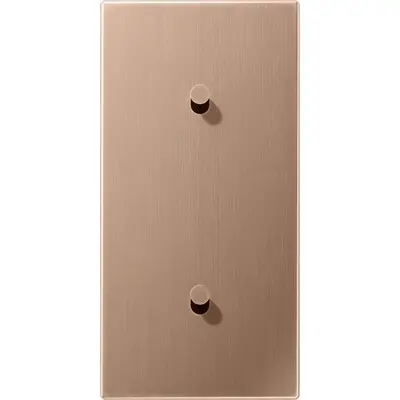 JUNG schakelwip kegel voor 2 x enkele schakelaar verticaal LS1912 geborsteld brons (BRG 12-20 K 42)