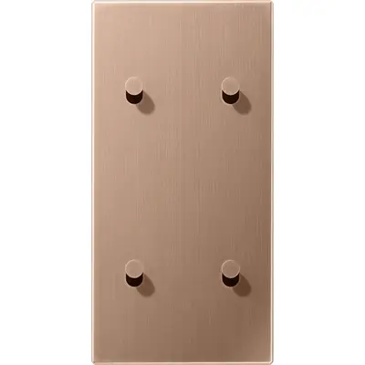 JUNG schakelwip kegel voor 2 x dubbele schakelaar verticaal LS1912 geborsteld brons (BRG 12-25 K 42)