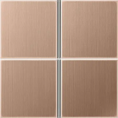 JUNG knx f40 tastcpl 4v ls brons (BRG2404TSA)