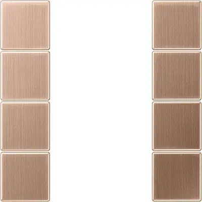 JUNG knx f50 tastcpl 4v ls brons (BRG2504TSA)