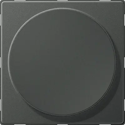 JUNG centraalplaat voor draadloos opladen LS990 antraciet gelakt aluminium (AL WC MAG AN)