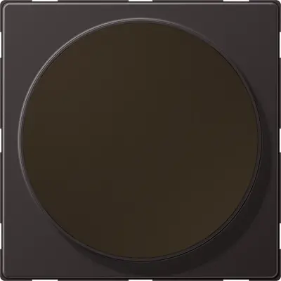 JUNG centraalplaat voor draadloos opladen LS990 dark gelakt aluminium (AL WC MAG D)