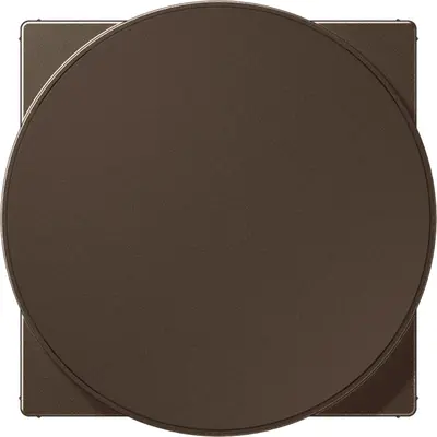 JUNG centraalplaat voor draadloos opladen A-range mokka (A WC MAG MO)