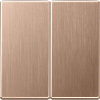 JUNG dimmerknop 2-voudig serietastdimmer LS990 geborsteld brons (BRG 1702)