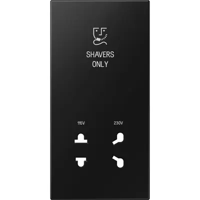 JUNG afdekking voor scheerwandcontactdoos LS990 grafietzwart mat (SO LS 7522 SWM PL)