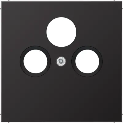 JUNG centraalplaat coax/sat LS990 dark gelakt aluminium (AL 2990 SAT D)